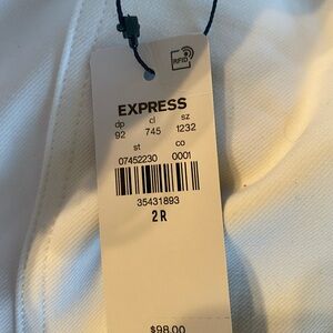Express White Pants